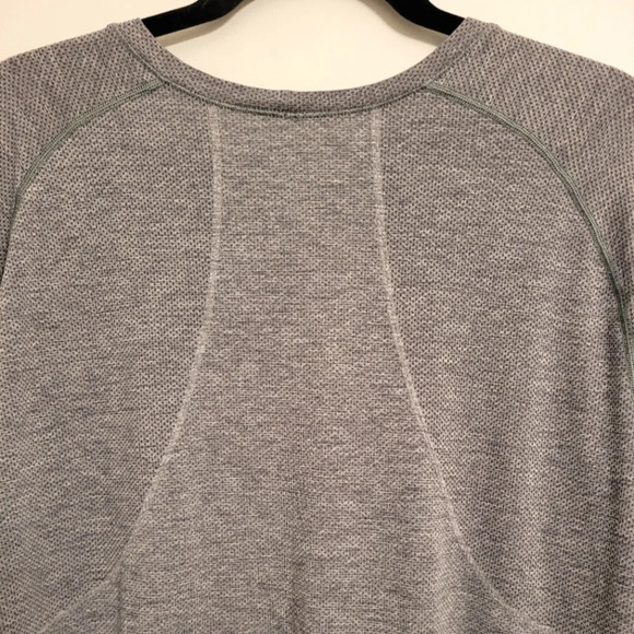 LULULEMON Men's XL Metal Vent Tech long sleeve shirt Slate gray athleisure - Picture 6 of 11